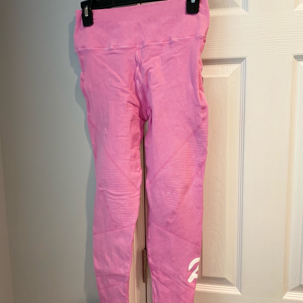 Peloton Pink LUX full length leggings